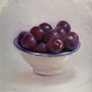 PLUMS IN BOWL
