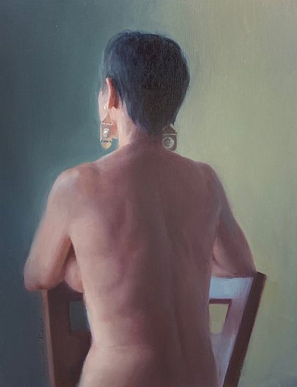 Brooke Walker-Knoblich Hale Nude Oil Painting
