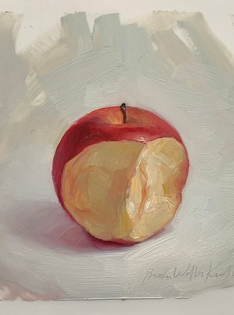 6.5x6.5 A Painting a Day still life by Brooke Walker-Knoblich 2022 08